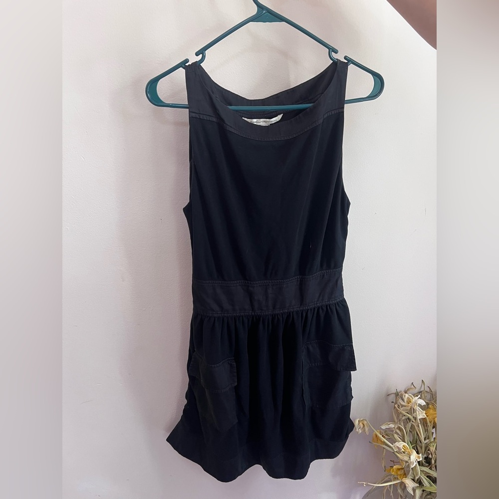 Diane Von Furstenberg Black Midi Dress